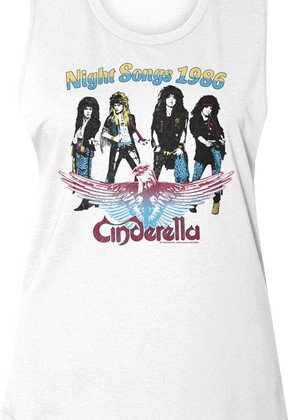 Ladies Night Songs 1986 Cinderella Muscle Tank Top