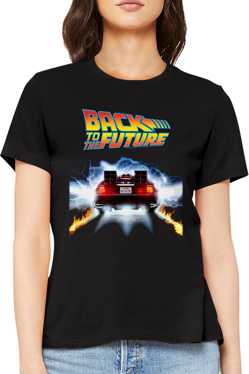 Womens OUTATIME DeLorean Back To The Future Shirtmain product image