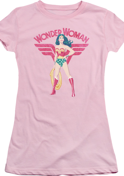 Ladies Pink Wonder Woman Shirt - main product image