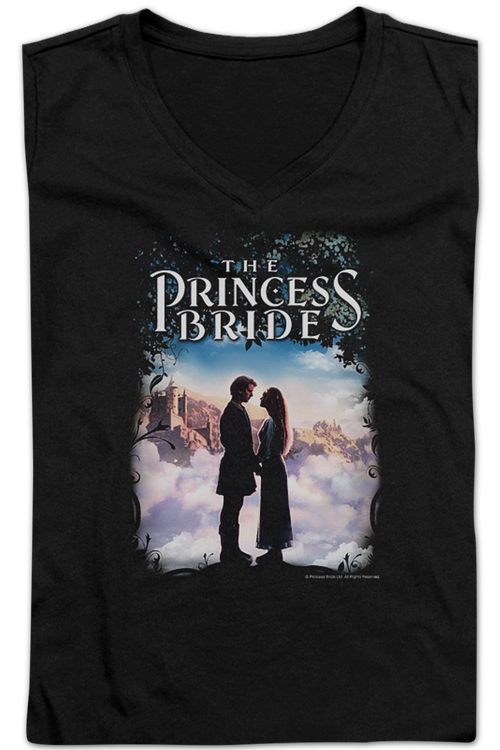 Ladies Poster Princess Bride V-Neck Shirtmain product image