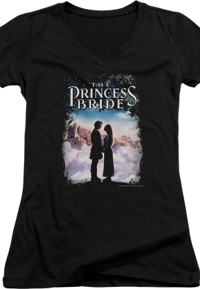 Ladies Poster Princess Bride V-Neck Shirt