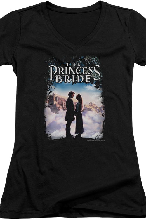 Ladies Poster Princess Bride V-Neck Shirtmain product image