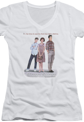 Ladies Poster Sixteen Candles V-Neck Shirt
