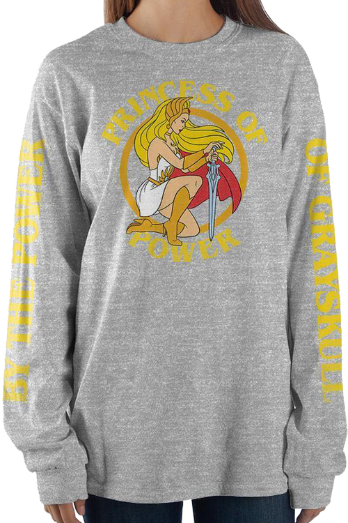 Ladies Princess of Power She-Ra Long Sleeve Shirt - main product image