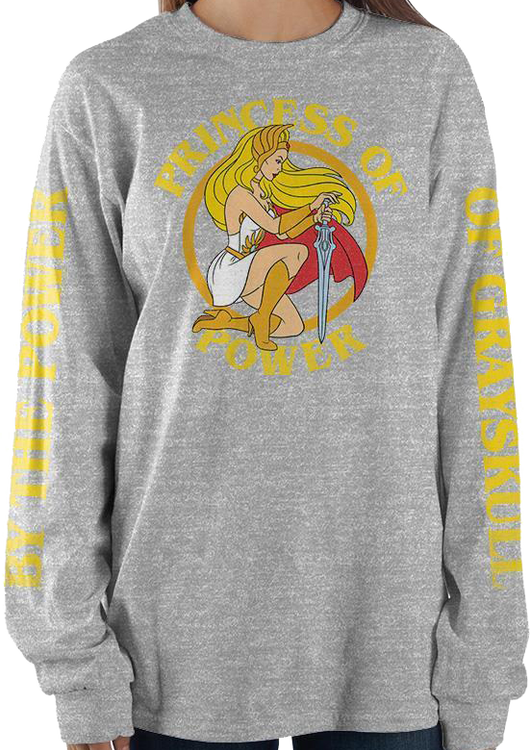 Ladies Princess of Power She-Ra Long Sleeve Shirt - main product image