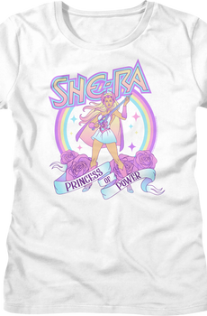 Womens Rainbow She-Ra Masters of the Universe Shirt