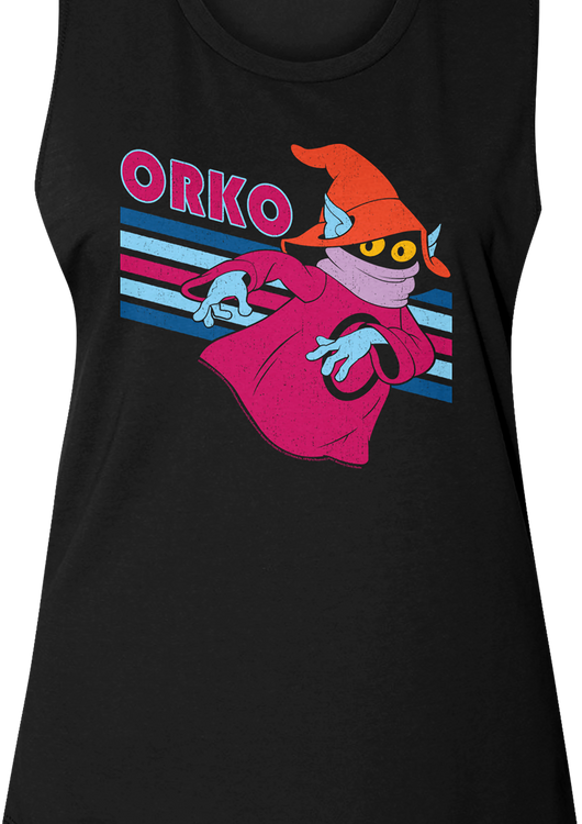 Ladies Retro Orko Masters of the Universe Muscle Tank Top - main product image