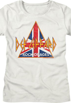 Womens Rock Of Ages Def Leppard Shirt