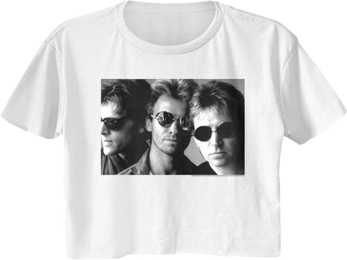 Ladies Shades The Police Crop Top - main product image