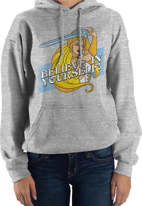 Ladies She-Ra Believe In Yourself Masters of the Universe Hoodie