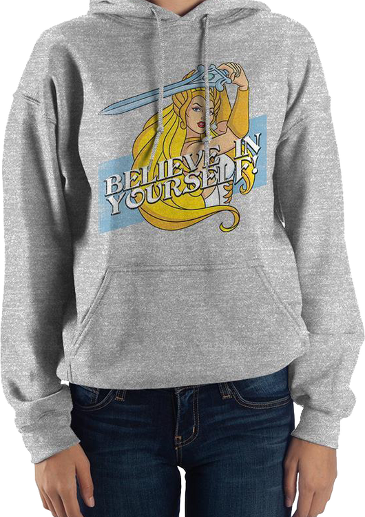 Ladies She-Ra Believe In Yourself Masters of the Universe Hoodie - main product image