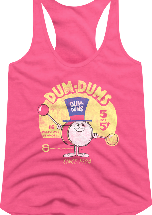 Ladies Since 1924 Dum-Dums Racerback Tank Top - main product image