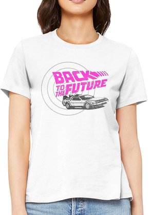Ladies Spiral Back To The Future Shirt