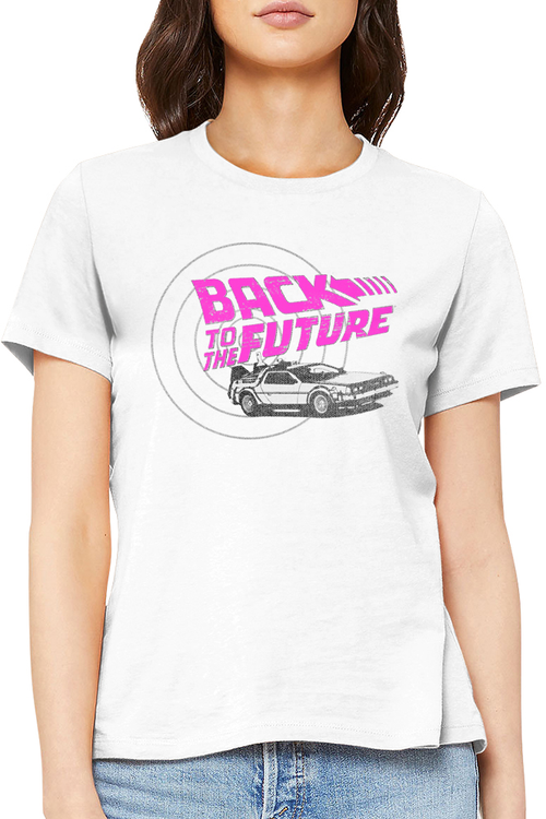 Ladies Spiral Back To The Future Shirtmain product image