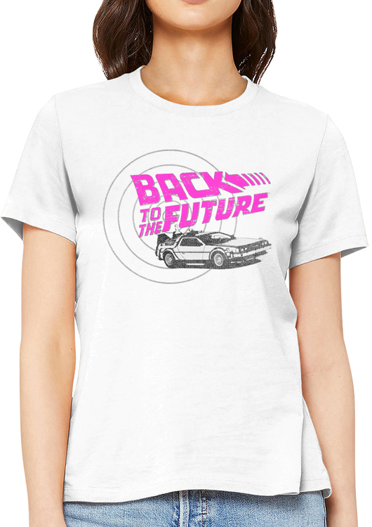 Ladies Spiral Back To The Future Shirt - main product image