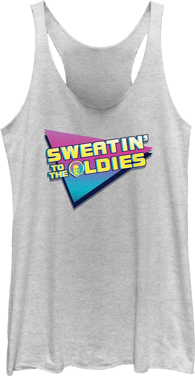 Ladies Sweatin' To The Oldies Richard Simmons Tank Top - main product image