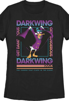 Womens The Terror That Flaps In The Night Darkwing Duck Shirt