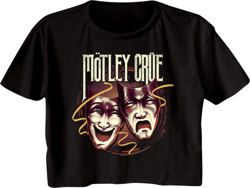 Ladies Theatre of Pain Motley Crue Crop Top - main product image