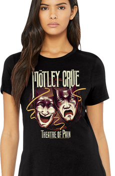 Womens Theatre of Pain Motley Crue Shirt