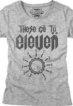 Womens These Go To Eleven Spinal Tap Shirt