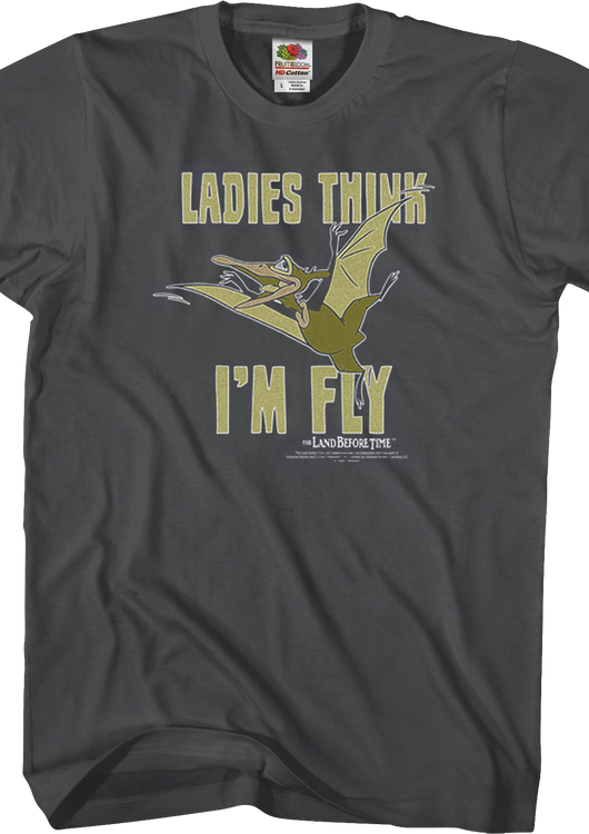 Ladies Think I'm Fly Land Before Time T-Shirt - main product image