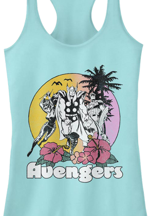 Ladies Tropical Avengers Racerback Tank Top