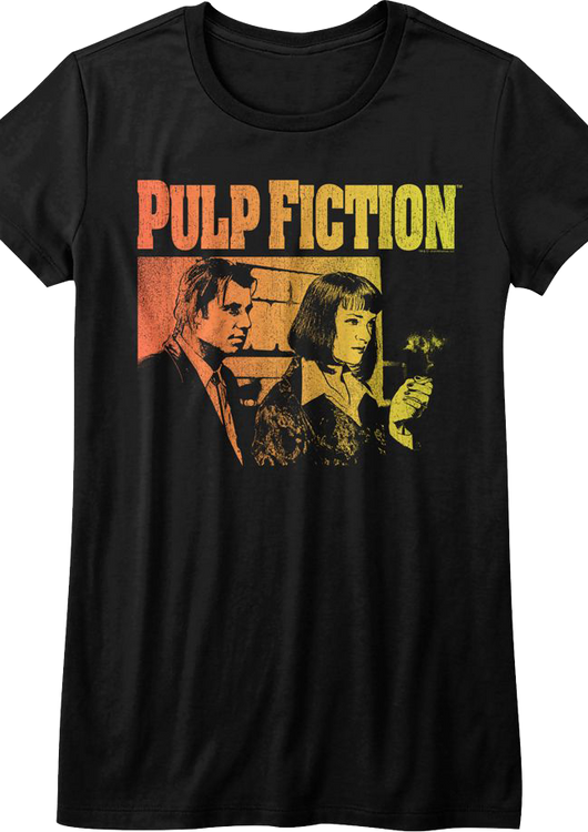 Ladies Vincent Vega And Mia Wallace Pulp Fiction Shirt - main product image