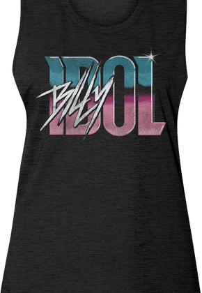 Ladies Vintage Logo Bill Idol Muscle Tank Top