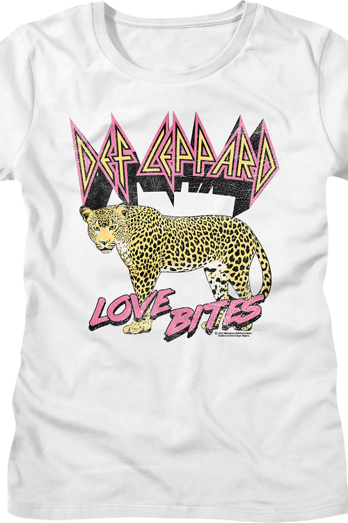 Womens Vintage Love Bites Def Leppard Shirtmain product image