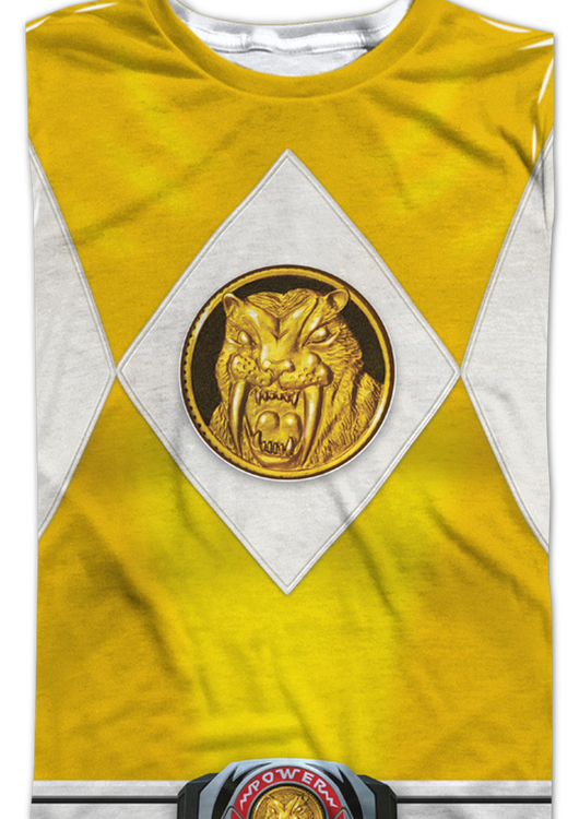 Ladies Yellow Ranger Sublimation Shirt - main product image