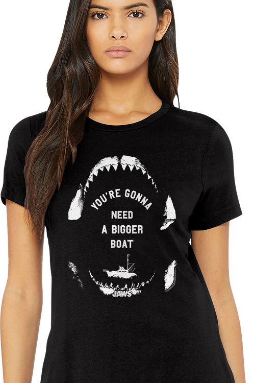 Womens You're Gonna Need A Bigger Boat Jaws Shirt - main product image