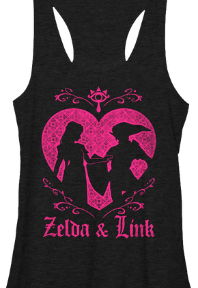 Ladies Zelda and Link Tank Top