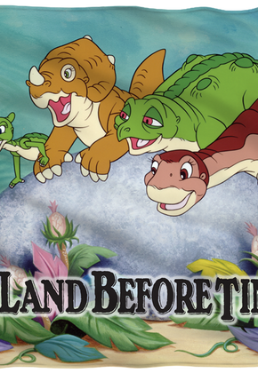 Land Before Time 36 x 58 Fleece Blanket