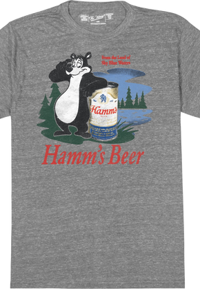 Land of Sky Blue Waters Hamm's Beer T-Shirt