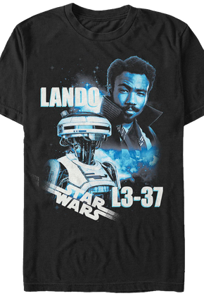Lando and L3-37 Solo Star Wars T-Shirt