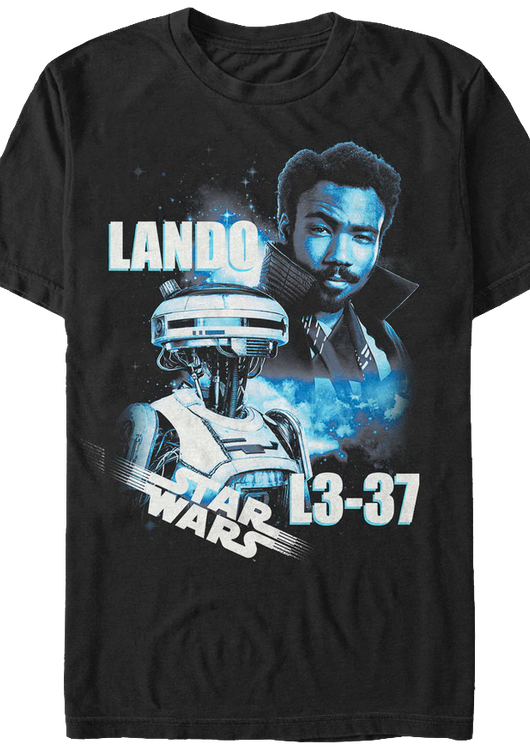 Lando and L3-37 Solo Star Wars T-Shirt - main product image