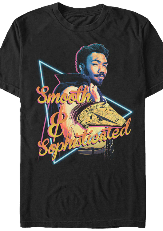 Lando Smooth and Sophisticated Solo Star Wars T-Shirt - main product image