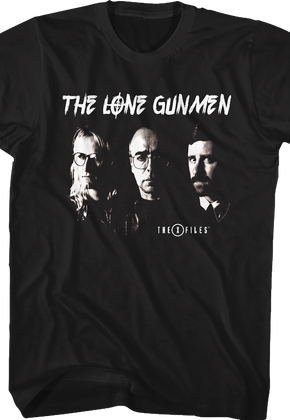 Langly Frohike Byers Lone Gunmen X-Files T-Shirt