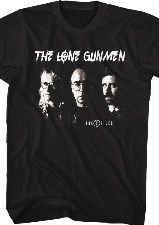 Langly Frohike Byers Lone Gunmen X-Files T-Shirt - main product image