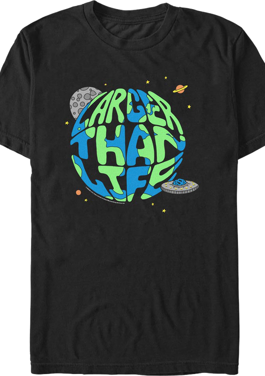 Larger Than Life Globe Backstreet Boys T-Shirt - main product image