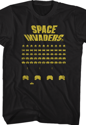 Laser Cannon Space Invaders T-Shirt