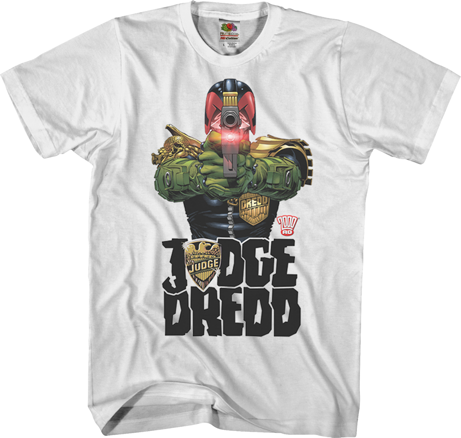 Dredd Clothes Laser Sight Judge Dredd T-Shirt