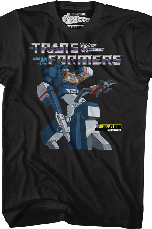 Laserbeak and Soundwave Transformers T-Shirt - main product image