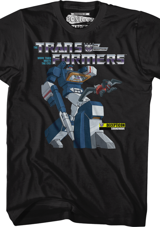 Laserbeak and Soundwave Transformers T-Shirt - main product image