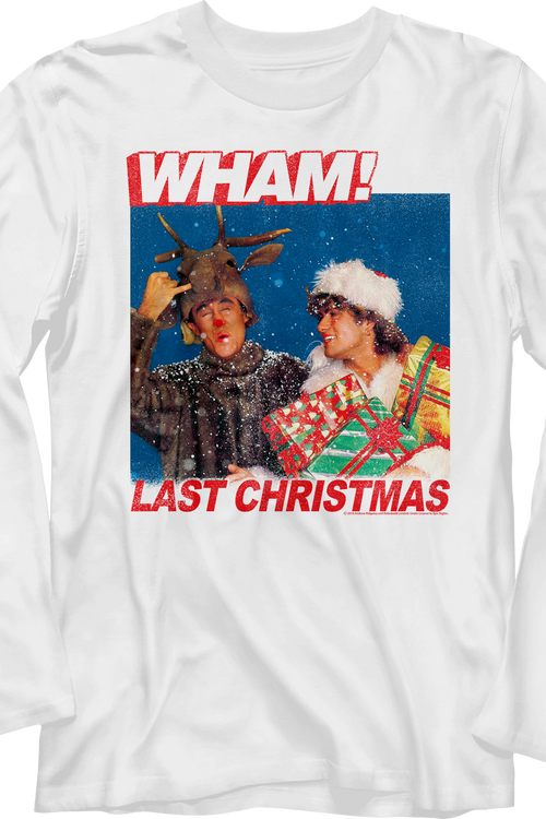 Last Christmas Wham Long Sleeve Shirtmain product image