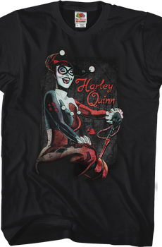 Laughing Harley Quinn DC Comics T-Shirt