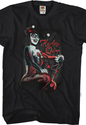 Laughing Harley Quinn DC Comics T-Shirt