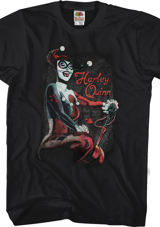 Laughing Harley Quinn DC Comics T-Shirt - main product image