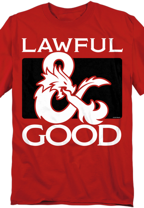 Lawful Good Dungeons & Dragons T-Shirt