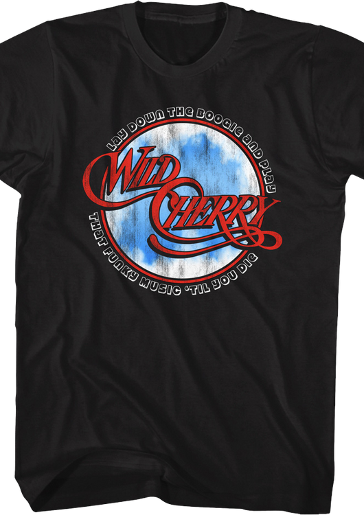 Lay Down The Boogie Wild Cherry T-Shirt - main product image
